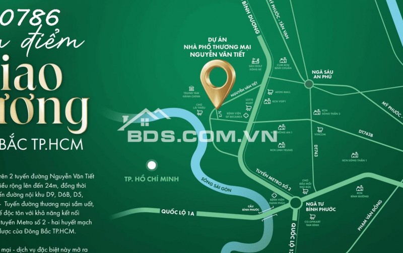 BÁN LÔ F1-06 KDC NGUYỄN VĂN TIẾT LÁI THIÊU  87,3M - Giá 4.53 tỷ